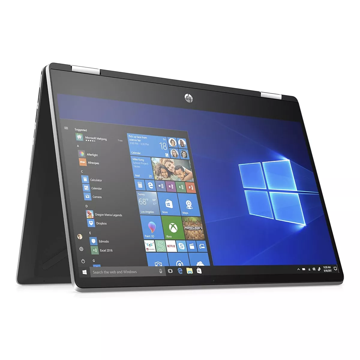 لپ تاپ استوک تبلت شو 14 اینچی اچ پی مدل HP Pavilion x360 14 2in1 14-dh Core i3 10110U 8GB 256SSD