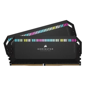 رم دسکتاپ استوک DDR5 دو کاناله 6400 مگاهرتز CL32 کورسیر مدل Dominator RGB ظرفیت 64 گیگابایت
