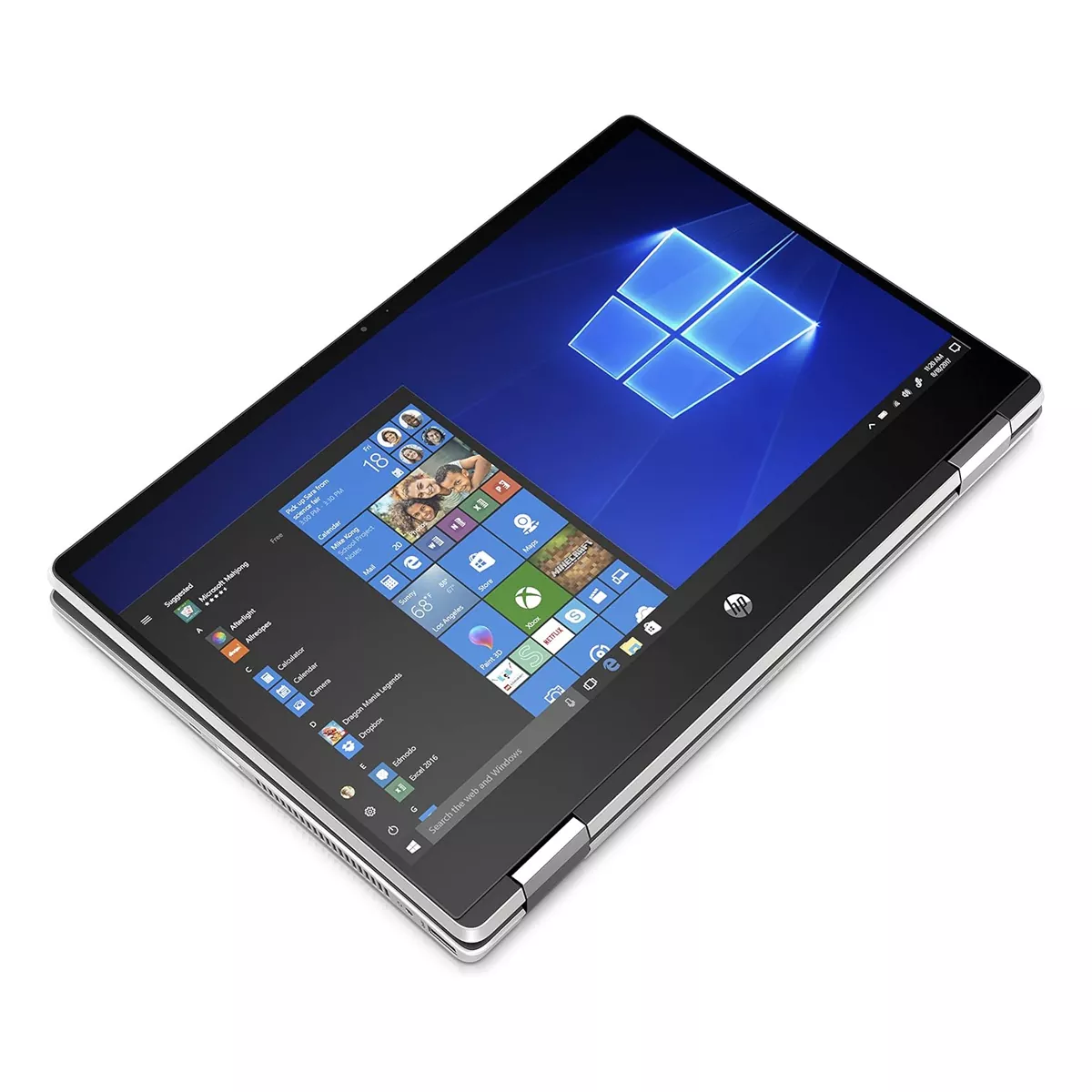 لپ تاپ استوک تبلت شو 14 اینچی اچ پی مدل HP Pavilion x360 14 2in1 14-dh Core i3 10110U 8GB 256SSD