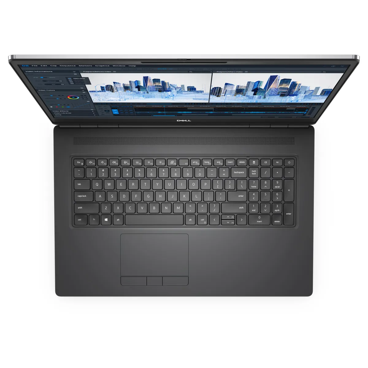 لپ تاپ استوک گرافیک دار 17.3 اینچی دل مدل Dell Precision 7760 Core i7 11850H 16GB 512SSD 16GB