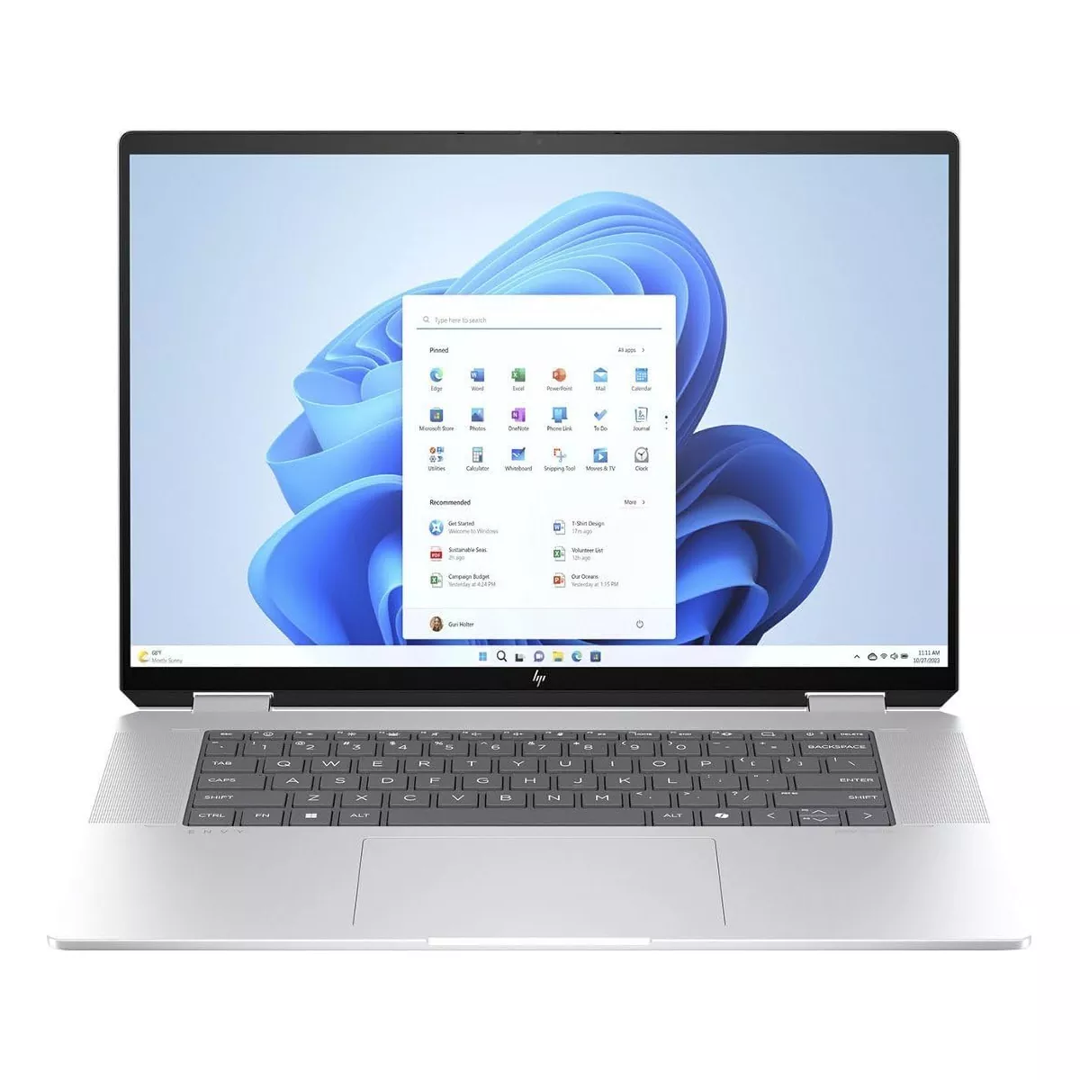 لپ تاپ استوک تبلت شو 16 اینچی اچ پی مدل HP ENVY 16 x360 2in1 Core Ultra 7 155U 16GB 512SSD