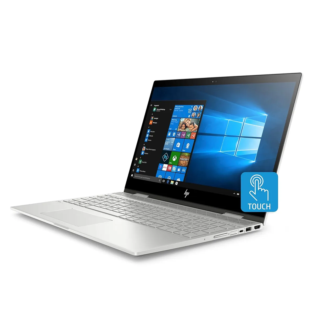 لپ تاپ استوک تبلت شو 15.6 اینچی اچ پی مدل HP ENVY 15 x360 2in1 Core i5 8250U 8GB 256SSD