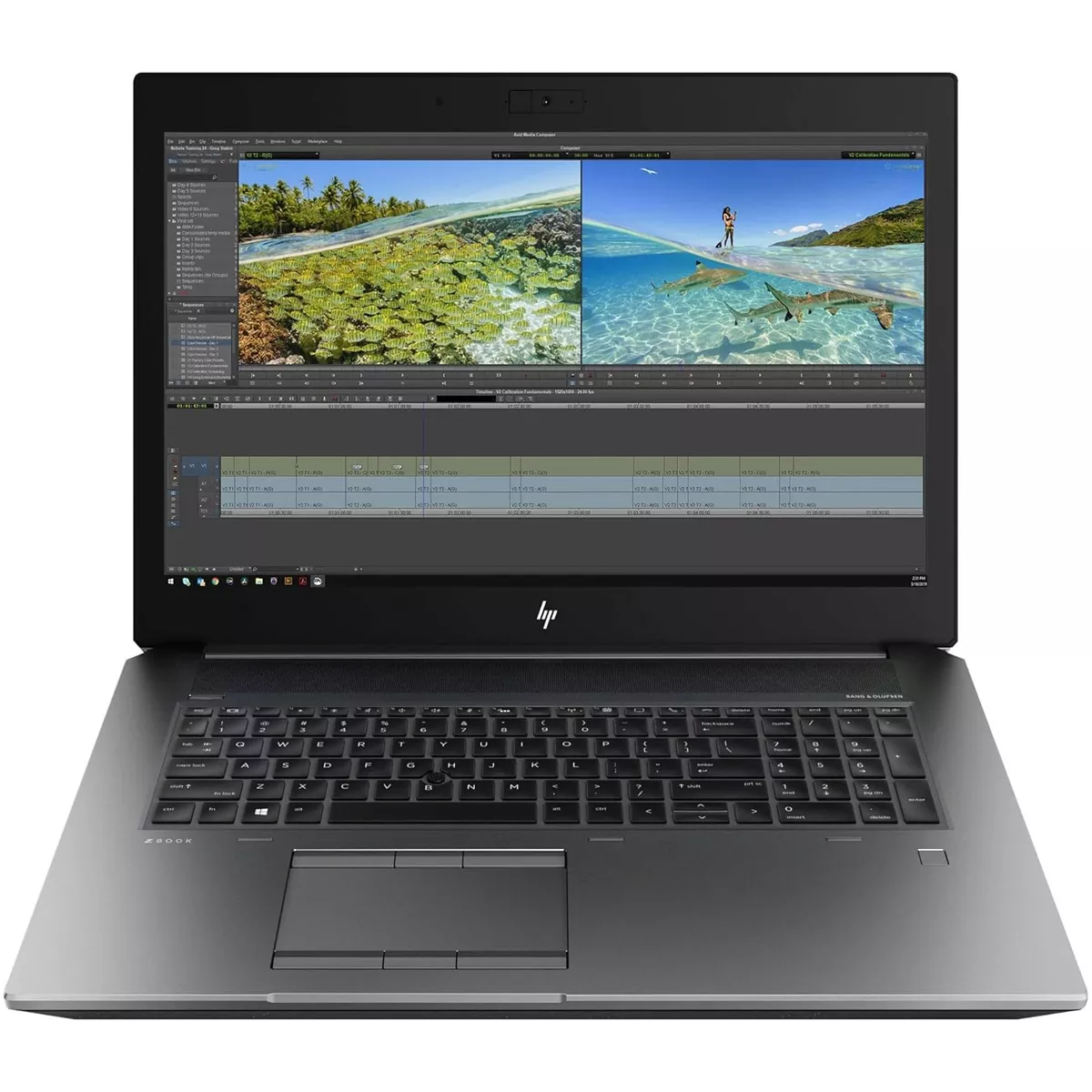 لپ تاپ استوک گرافیک دار 17.3 اینچی اچ پی مدل HP ZBook 17 G6 Core i9 9880H 16GB 512SSD NVIDIA Quadro RTX 3000 6GB