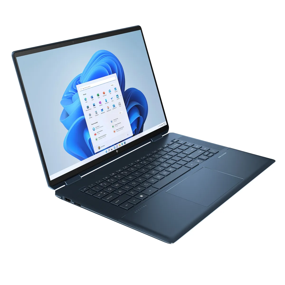 لپ تاپ استوک تبلت شو 16 اینچی گرافیک دار اچ پی مدل HP Spectre 16 x360 2in1 Core i7 1360P 32GB 512SSD 4GB 4K