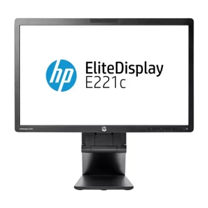 مانیتور استوک وب کم دار اسپیکردار 21.5 اینچی دل مدل HP EliteDisplay E221c