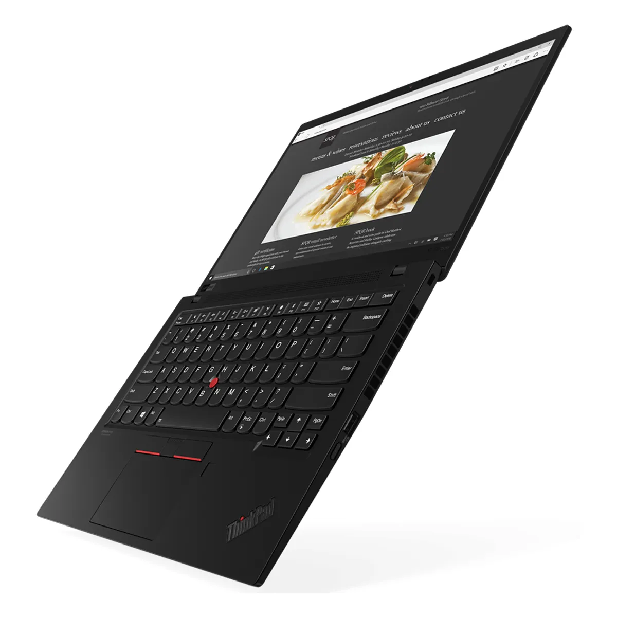 لپ تاپ استوک 14 اینچی لنوو مدل Lenovo ThinkPad X1 Carbon Gen7 Core i5 10210U 8GB 256SSD