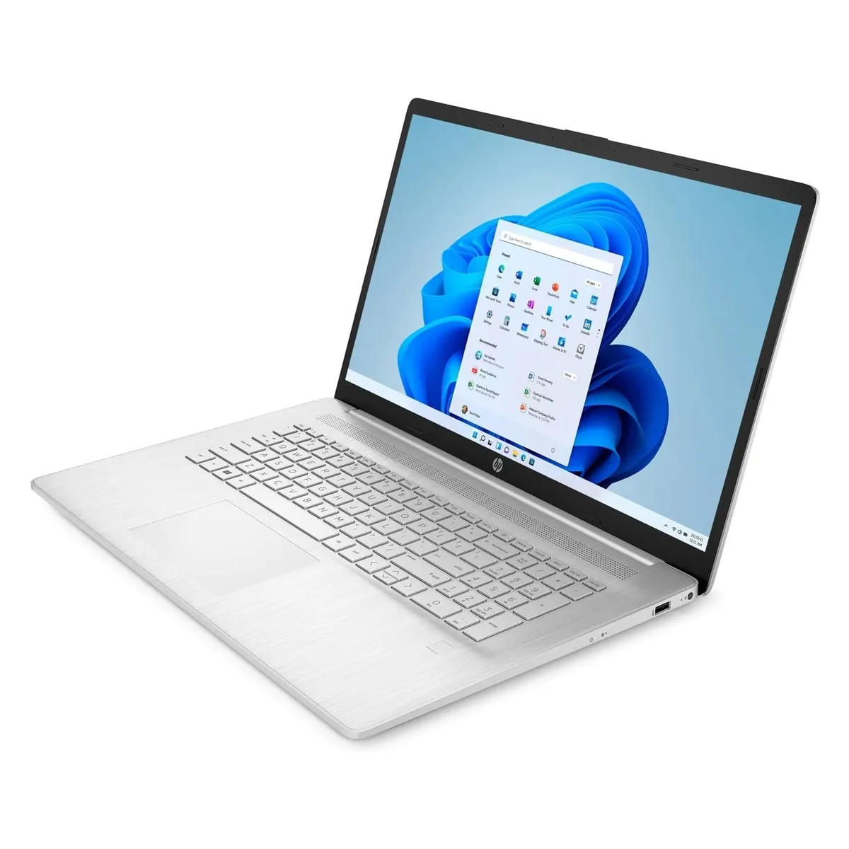 لپ تاپ استوک 17.3 اینچی اچ پی مدل HP Laptop 17-cn Pentium N5030 8GB 256SSD