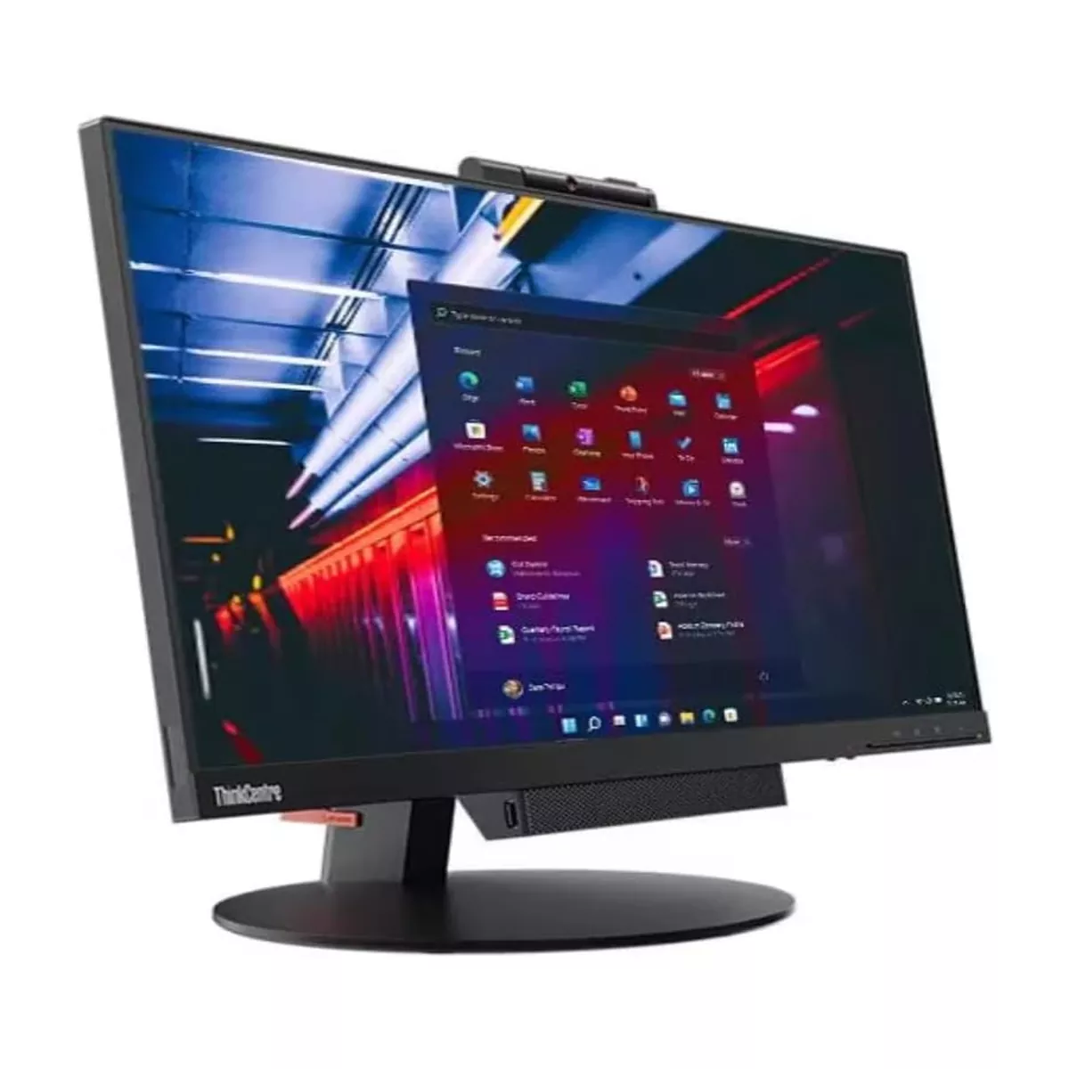 آل این وان استوک گرافیک دار 24 اینچی لنوو مدل Lenovo ThinkCentre TIO 24 Core i5 8700 8GB 256SSD Nvidia Quadro P1000 4GB