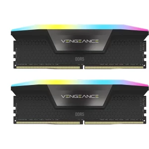 رم دسکتاپ استوک DDR5 دو کاناله 6200 مگاهرتز CL36 کورسیر مدل VENGEANCE RGB ظرفیت 32 گیگابایت