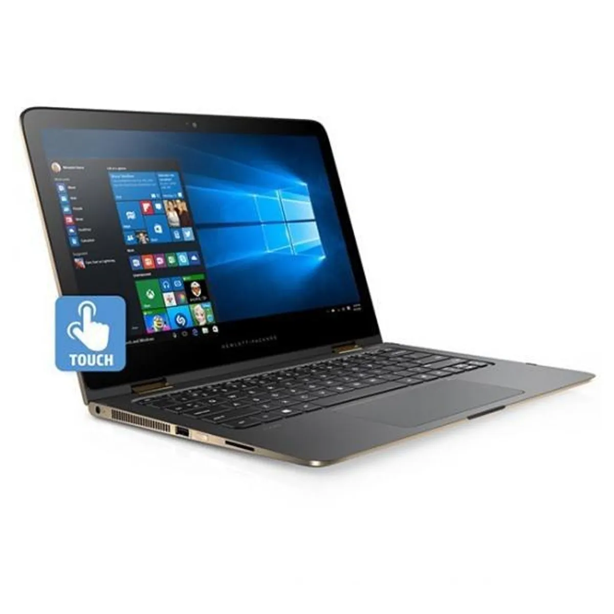 لپ تاپ استوک تبلت شو 13.3 اینچی اچ پی مدل HP Spectre 13 x360 2in1 Core i7 7500U 16GB 512SSD