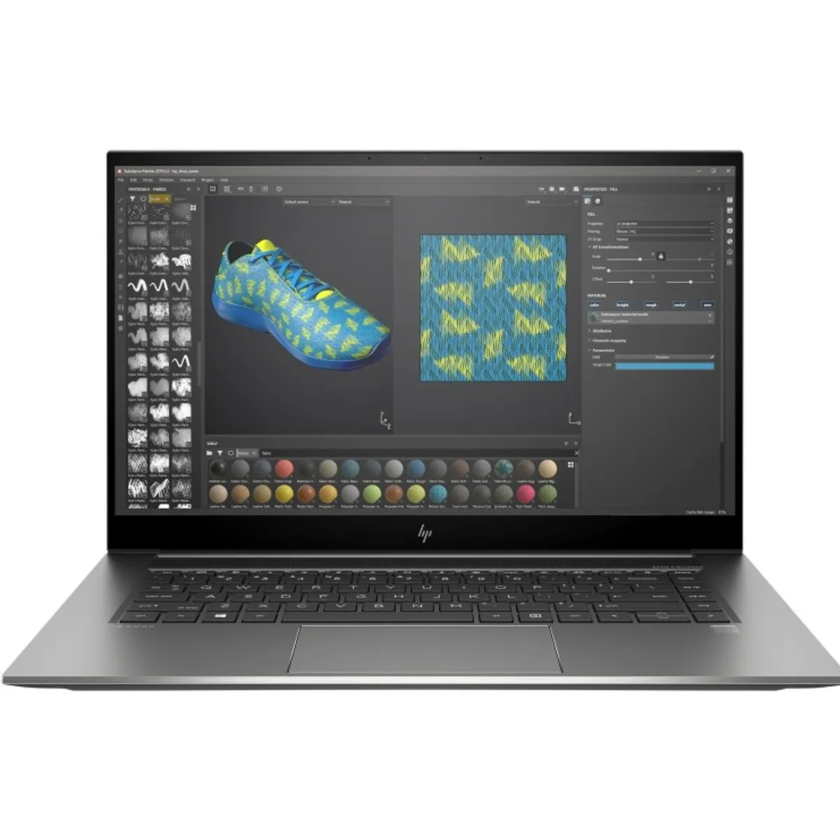 لپ تاپ استوک گرافیک دار 15.6 اینچی اچ پی مدل HP ZBook Studio 15 G7 Core i7 10850H 32GB 512SSD 4GB 4K