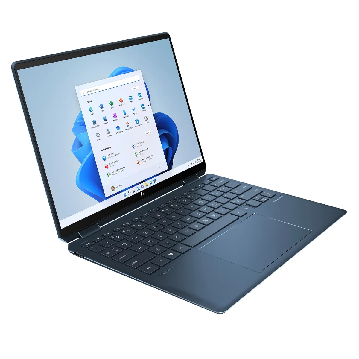 لپ تاپ استوک تبلت شو 13.5 اینچی اچ پی مدل HP Spectre 14 x360 2in1 Core i7 1355U 32GB 512SSD