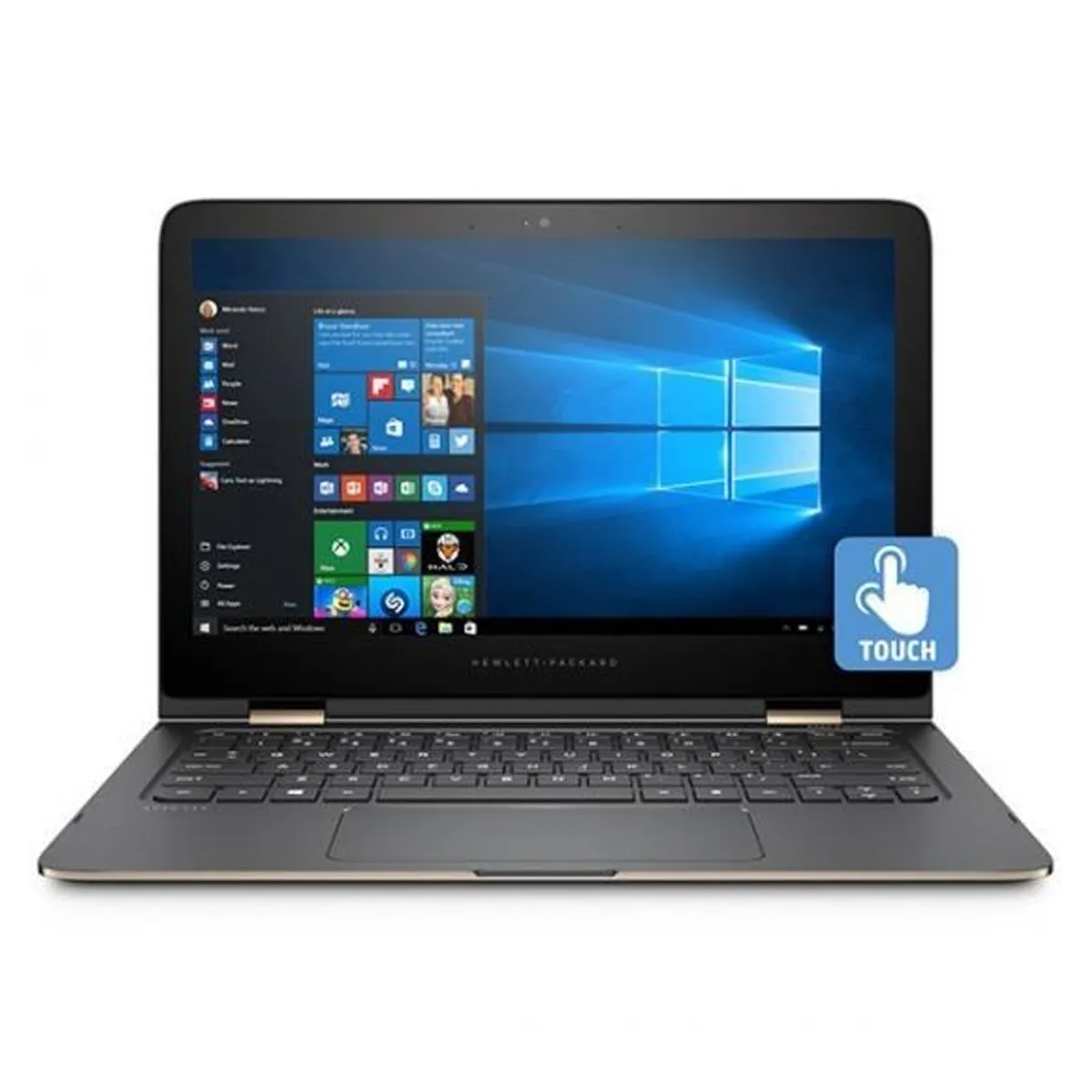 لپ تاپ استوک تبلت شو 13.3 اینچی اچ پی مدل HP Spectre 13 x360 2in1 Core i7 7500U 16GB 512SSD