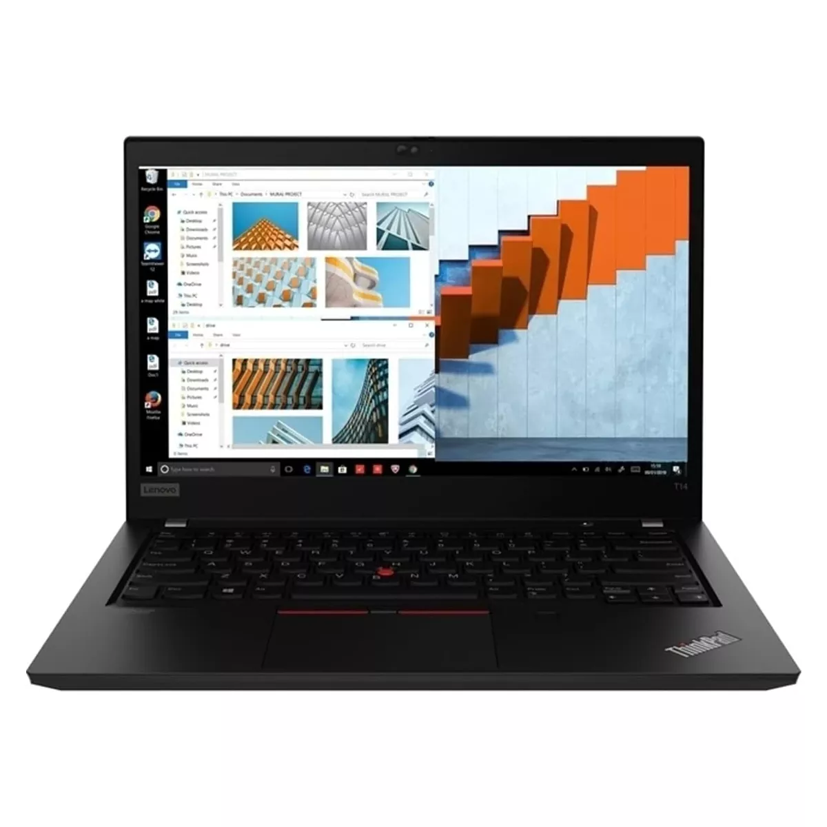 لپ تاپ استوک 14 اینچی لنوو مدل Lenovo ThinkPad T14s R5 PRO 4650U 16GB 256SSD