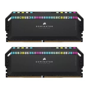 رم دسکتاپ استوک DDR5 دو کاناله 5600 مگاهرتز CL36 کورسیر مدل EXPO Dominator RGB Black ظرفیت 32 گیگابایت