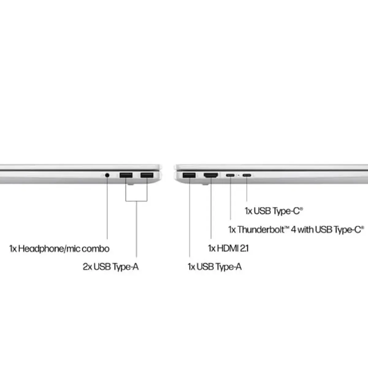 لپ تاپ استوک 17.3 اینچی اچ پی مدل HP ENVY 17 Core Ultra 7 155H 16GB 512SSD