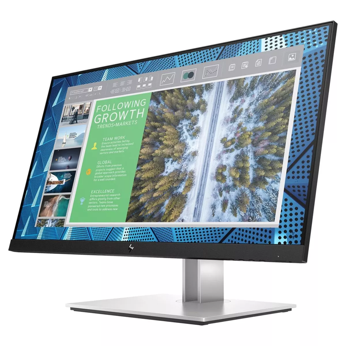 مانیتور استوک27 اینچی دل مدل HP EliteDisplay E27q G4