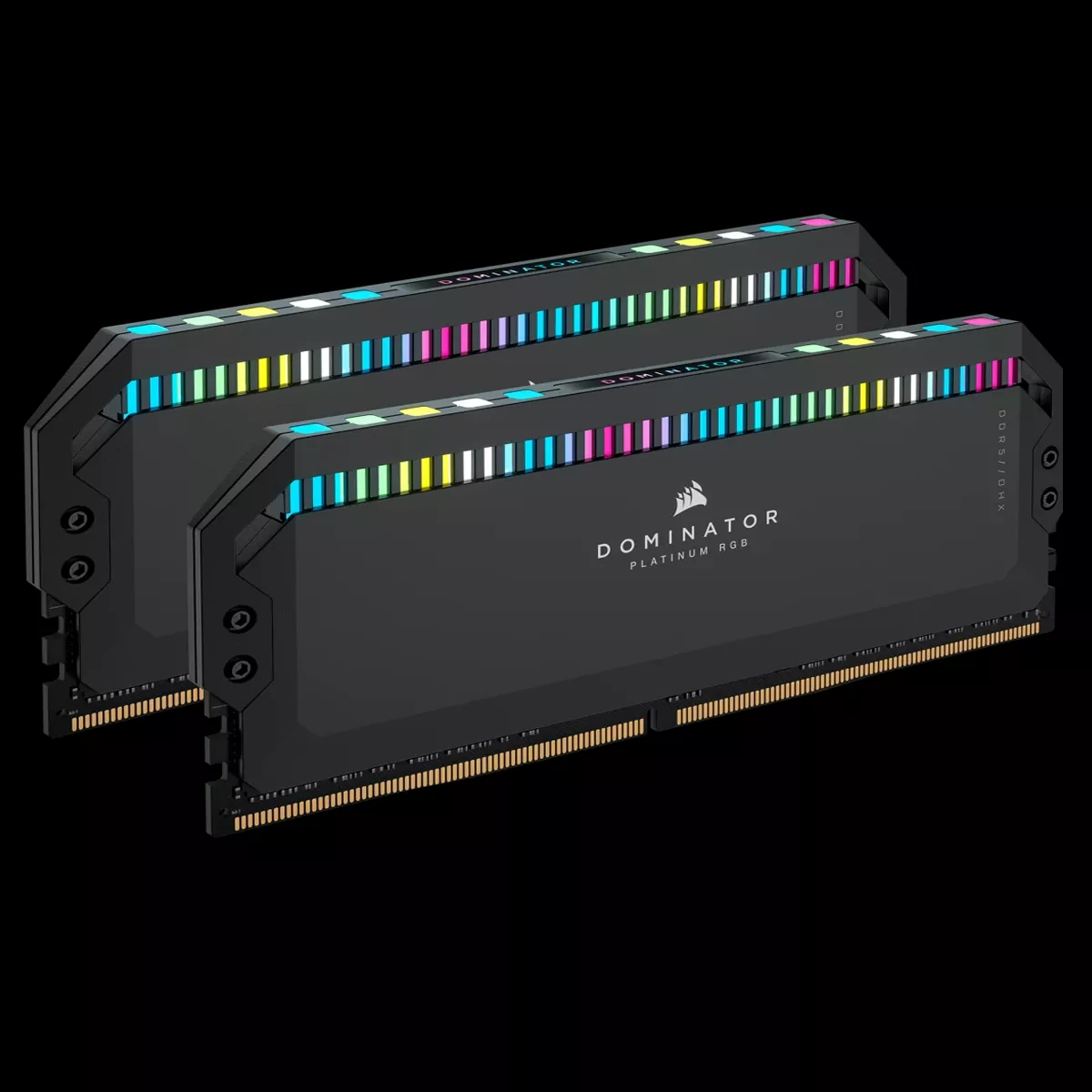 رم دسکتاپ استوک DDR5 دو کاناله 5600 مگاهرتز CL36 کورسیر مدل EXPO Dominator RGB Black ظرفیت 32 گیگابایت