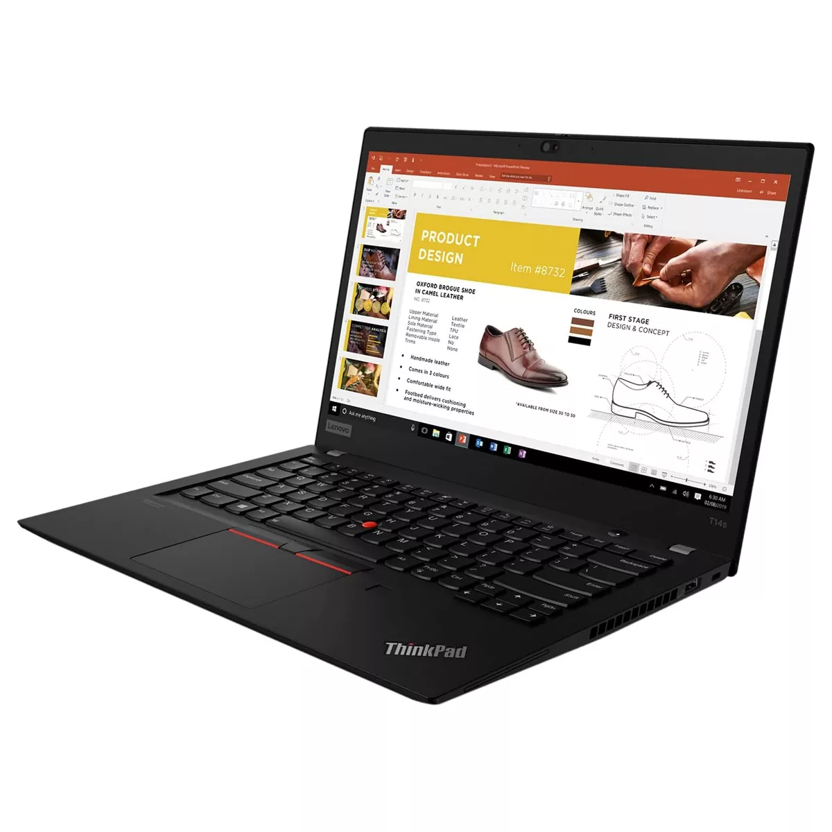 لپ تاپ استوک لمسی 14 اینچی لنوو مدل Lenovo ThinkPad T14s R5 PRO 4650U 16GB 256SSD