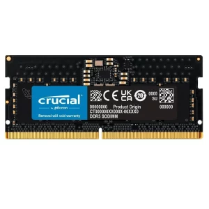 رم لپ تاپ استوک DDR5 تک کاناله 5600 مگاهرتز Crucial ظرفیت 32 گیگابایت
