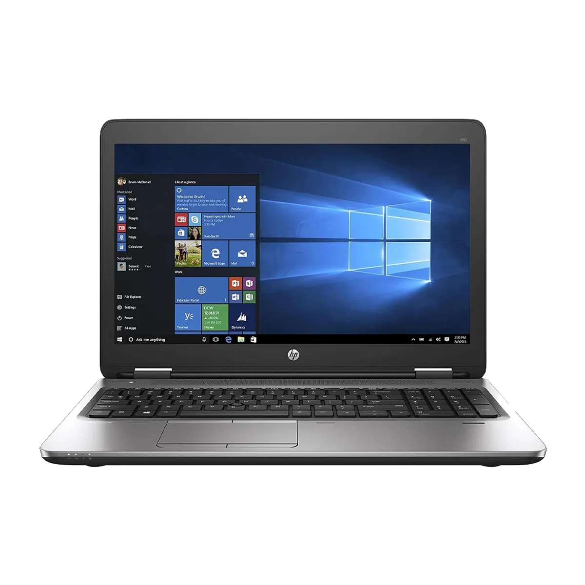 لپ تاپ استوک 15.6 اینچی اچ پی مدل HP ProBook 650 G3 Core i7 7600U 16GB 256SSD