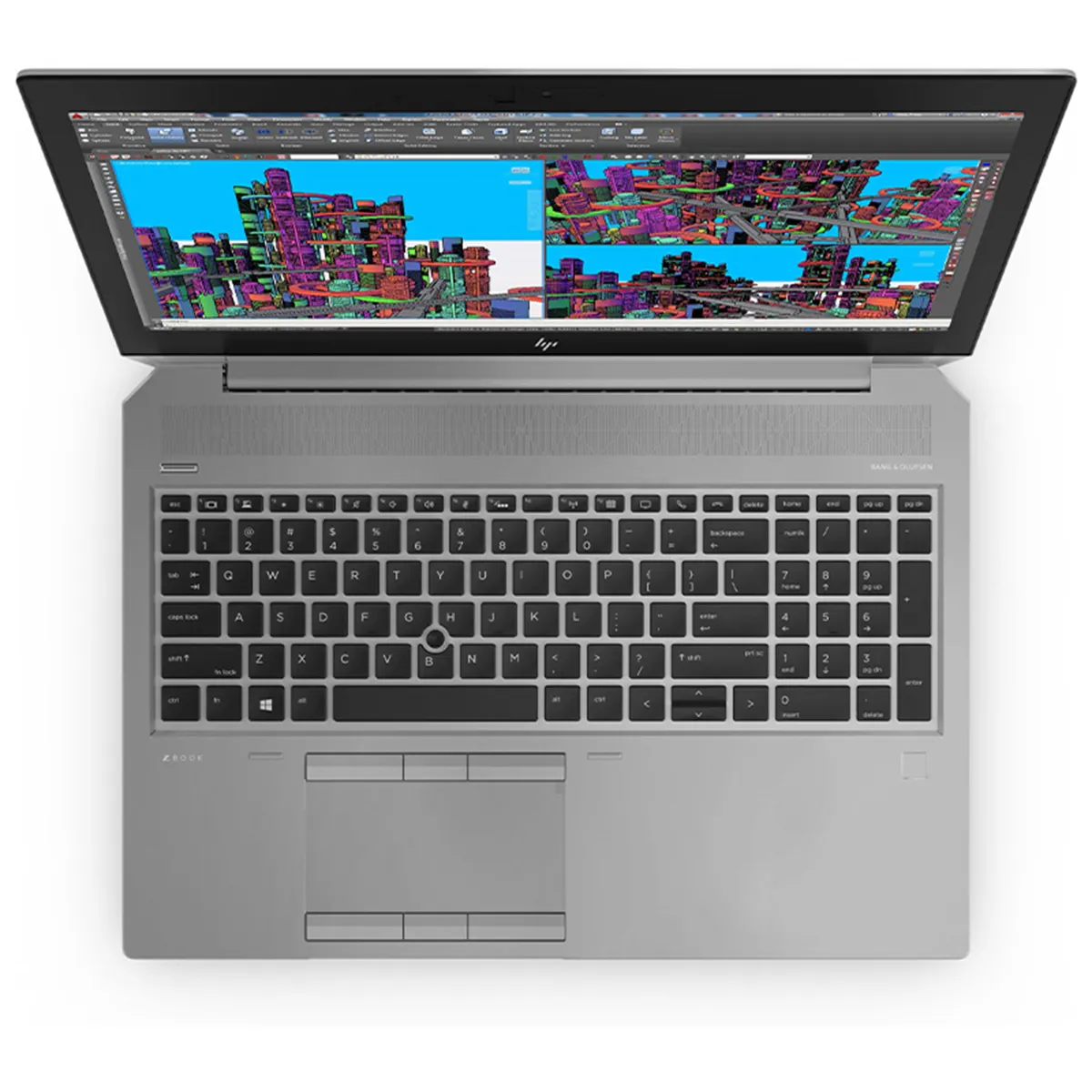 لپ تاپ استوک گرافیک دار 15.6 اینچی اچ پی مدل HP ZBook 15 G5 Core i7 8850H 16GB 512SSD NVIDIA Quadro P2000 4GB 4K