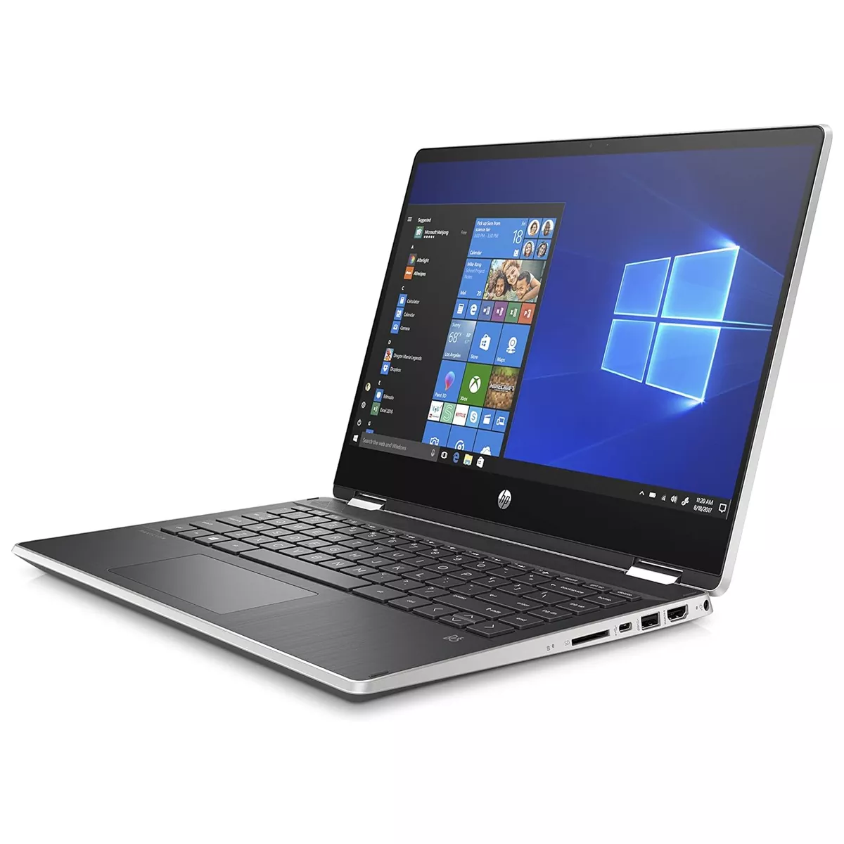 لپ تاپ استوک تبلت شو 14 اینچی اچ پی مدل HP Pavilion x360 14 2in1 14-dh Core i3 10110U 8GB 256SSD