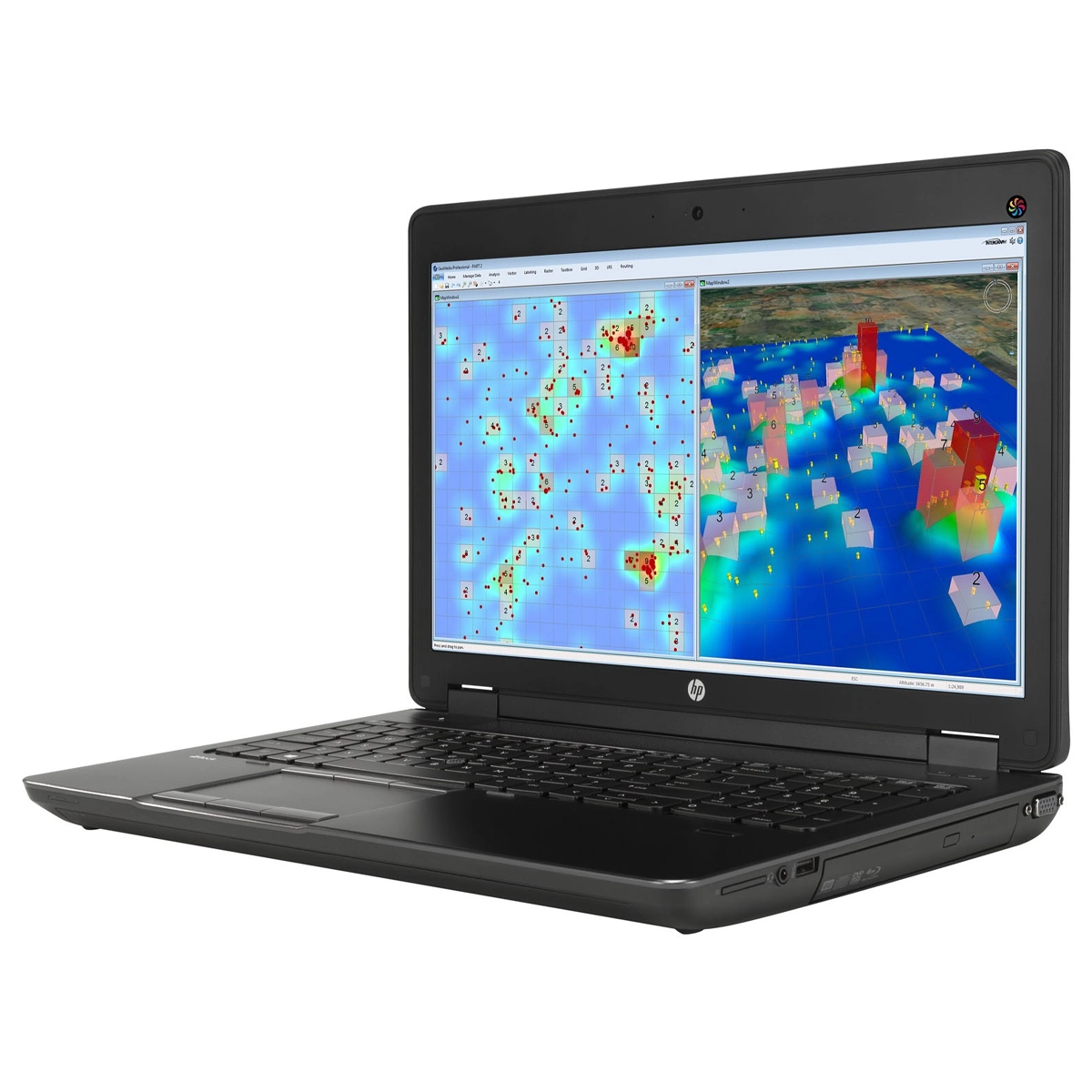 لپ تاپ استوک گرافیک دار 15.6 اینچی اچ پی مدل HP ZBook 15 G2 Core i7 4700HQ 8GB 256SSD K610M 1GB