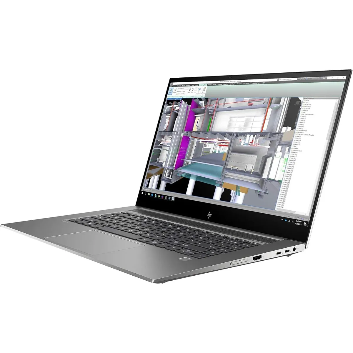 لپ تاپ استوک گرافیک دار 15.6 اینچی اچ پی مدل HP ZBook Studio 15 G7 Core i7 10850H 32GB 512SSD 4GB 4K