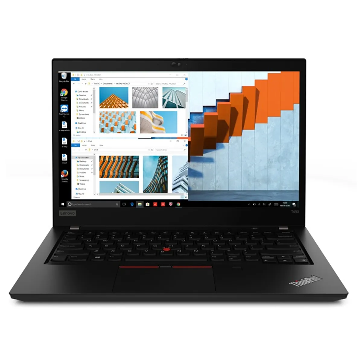 لپ تاپ استوک 14 اینچی لنوو مدل Lenovo ThinkPad T495 R5 PRO 3500U 16GB 512SSD