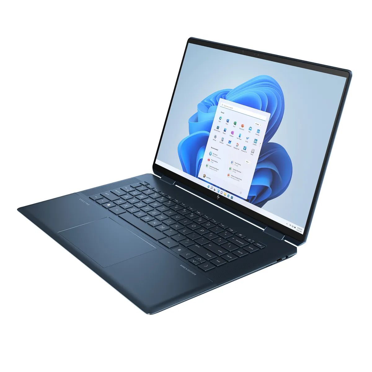 لپ تاپ استوک تبلت شو 16 اینچی گرافیک دار اچ پی مدل HP Spectre 16 x360 2in1 Core i7 1360P 32GB 512SSD 4GB 4K