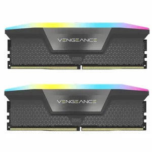 رم دسکتاپ استوک DDR5 دو کاناله 5600 مگاهرتز CL40 کورسیر مدل VENGANCE RGB BLACK ظرفیت 96 گیگابایت