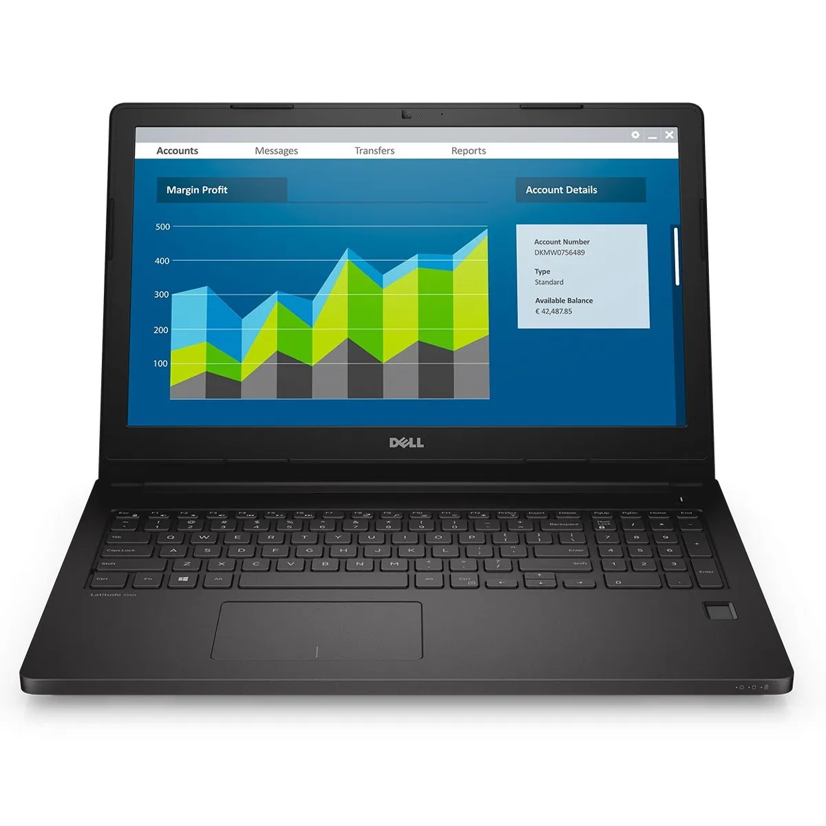 لپ تاپ استوک لمسی 15.6 اینچی دل مدل Dell Latitude 3570 Core i5 6200U 8GB 256SSD