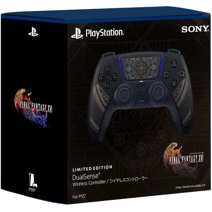 دسته بازی استوک سونی مدل PS5 DualSense طرح Final Fantasy 16