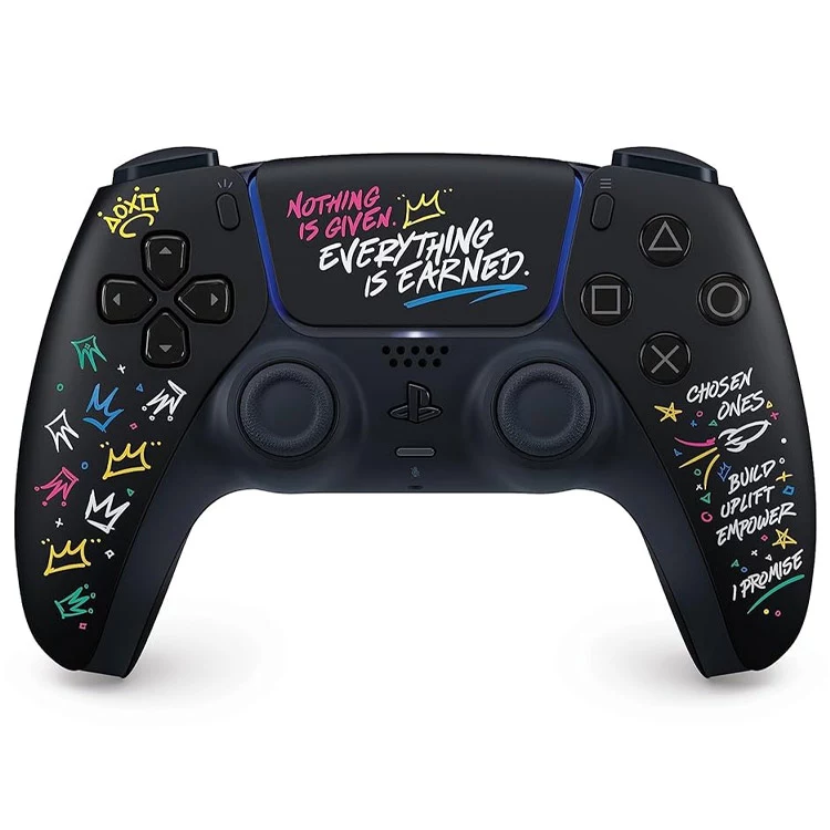 دسته بازی استوک سونی مدل PS5 DualSense طرح Lebron James