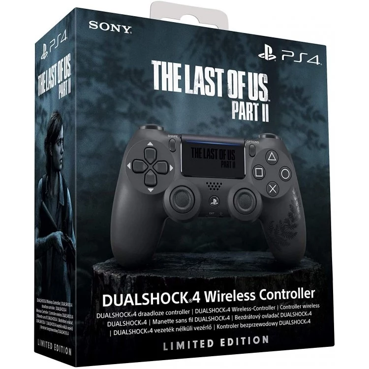 دسته بازی استوک سونی مدل PS4 Dualshock 4 طرح بازی The Last of Us Part II