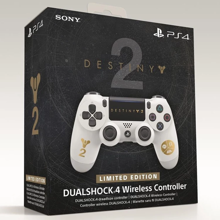دسته بازی استوک سونی مدل PS4 Dualshock 4 طرح Destiny 2