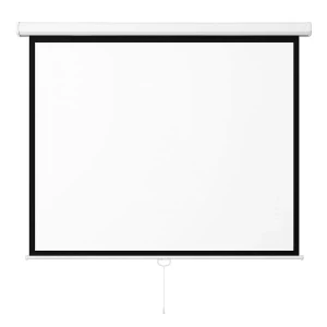 پرده نمایش دستی پروژکتور اسکوپ سایز 250x250cm