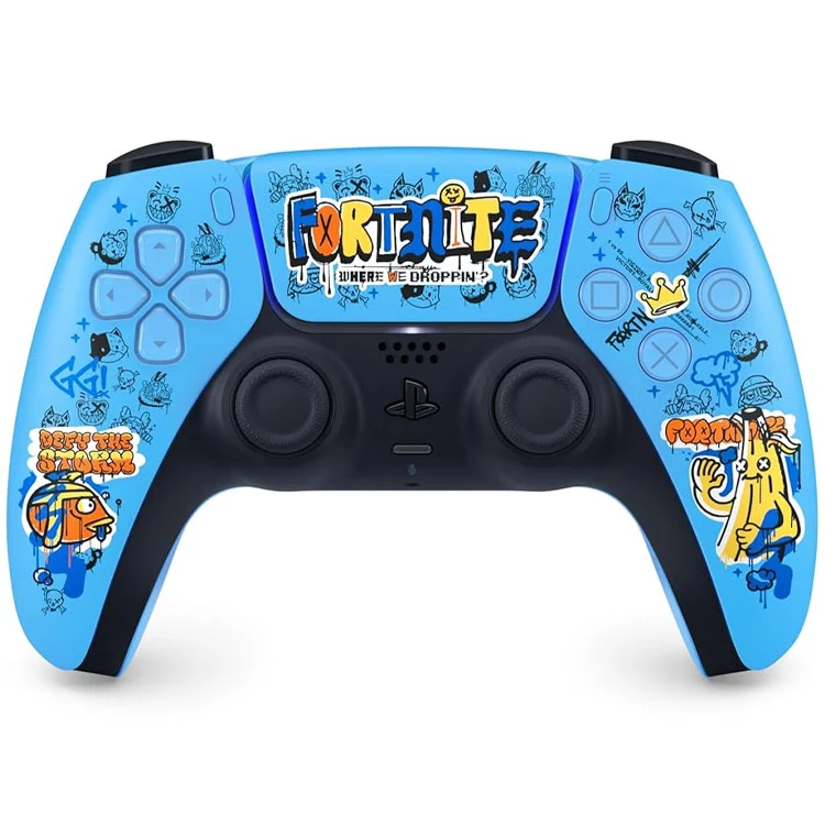 دسته بازی استوک سونی مدل PS5 DualSense طرح Fortnite