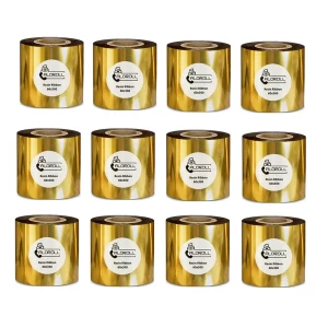 ریبون رزین مدل Resin 60mm x 300m بسته 12 عددی