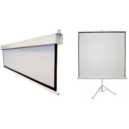 پرده نمایش برقی پروژکتور اسکوپ سایز 180x180cm