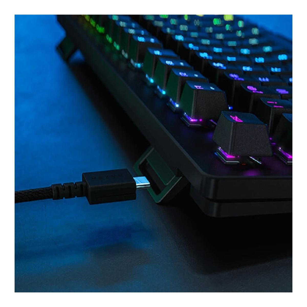 کیبورد استوک گیمینگ ریزر مدل Razer Huntsman Tournament Edition TKL