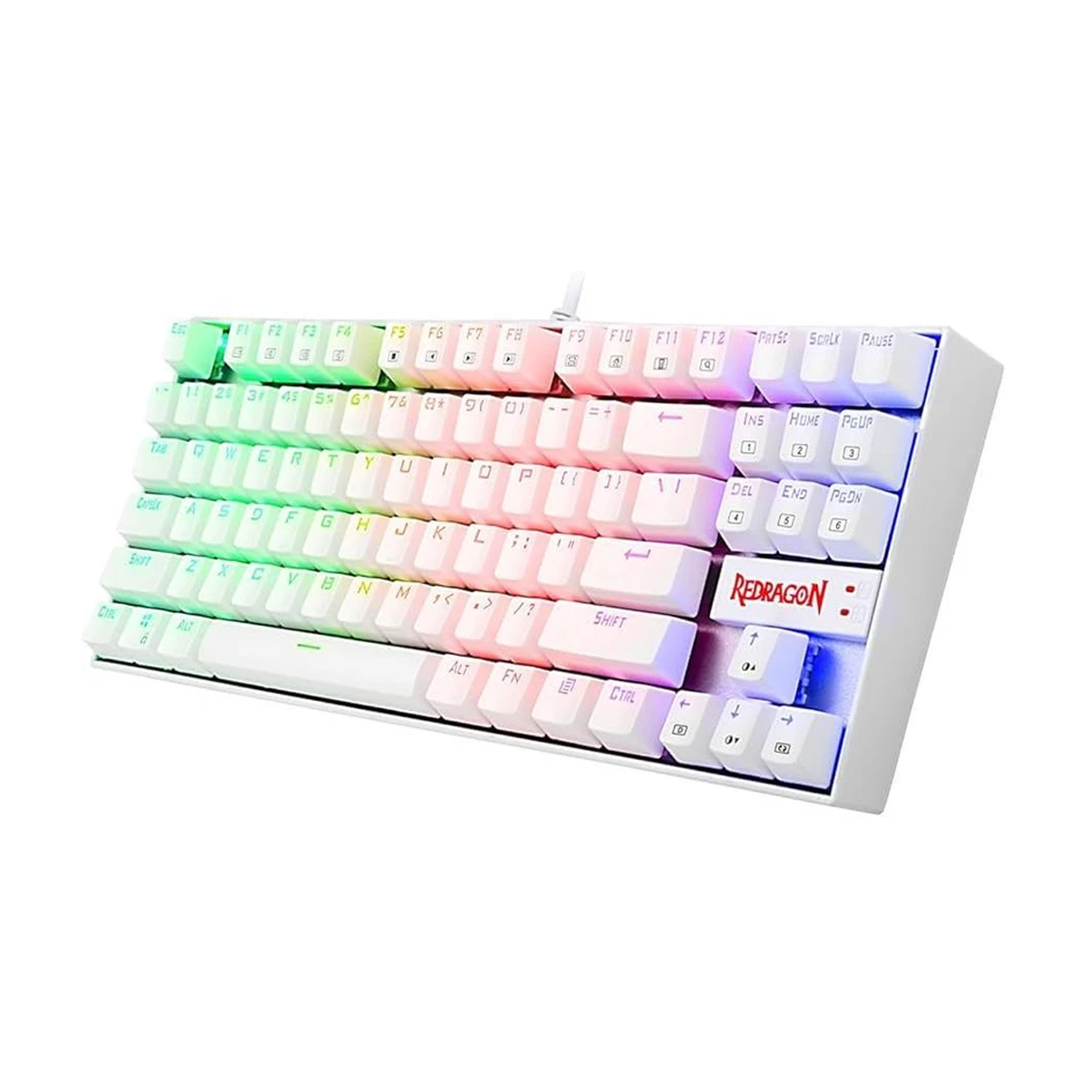 کیبورد استوک گیمینگ ردراگون مدل Redragon Kumara Pro K552P-WBS