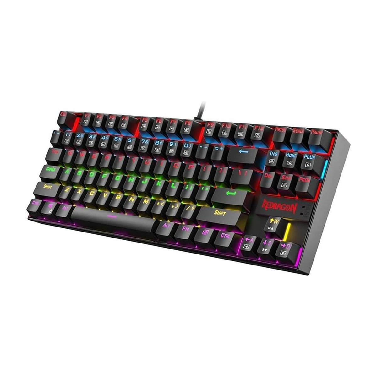 کیبورد استوک گیمینگ ردراگون مدل Redragon Kumara Pro K552P-WBS