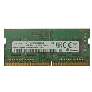رم لپ تاپ استوک DDR4 تک کاناله 2400 مگاهرتز CL17 سامسونگ مدل Samsung M471A5244CB0-CRC ظرفیت 4 گیگابایت
