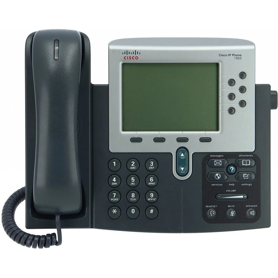 تلفن تحت شبکه استوک سیسکو مدل Cisco Unified IP Phone 7962G