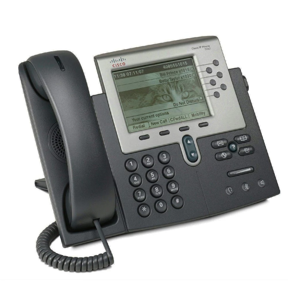 تلفن تحت شبکه استوک سیسکو مدل Cisco Unified IP Phone 7962G