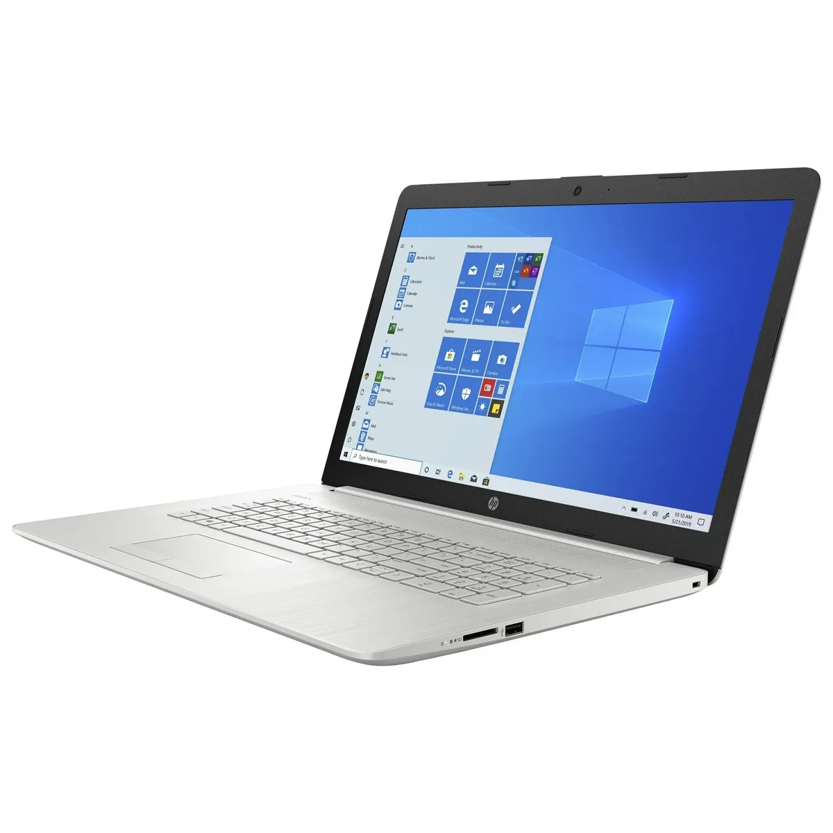 لپ تاپ استوک 17.3 اینچی اچ پی مدل HP Laptop 17-by Core i5 10210U 16GB 256SSD