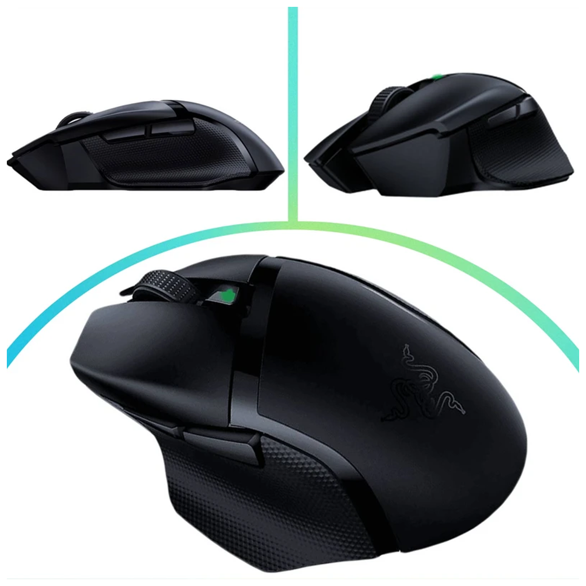 ماوس استوک گیمینگ ریزر مدل Razer Basilisk X HyperSpeed