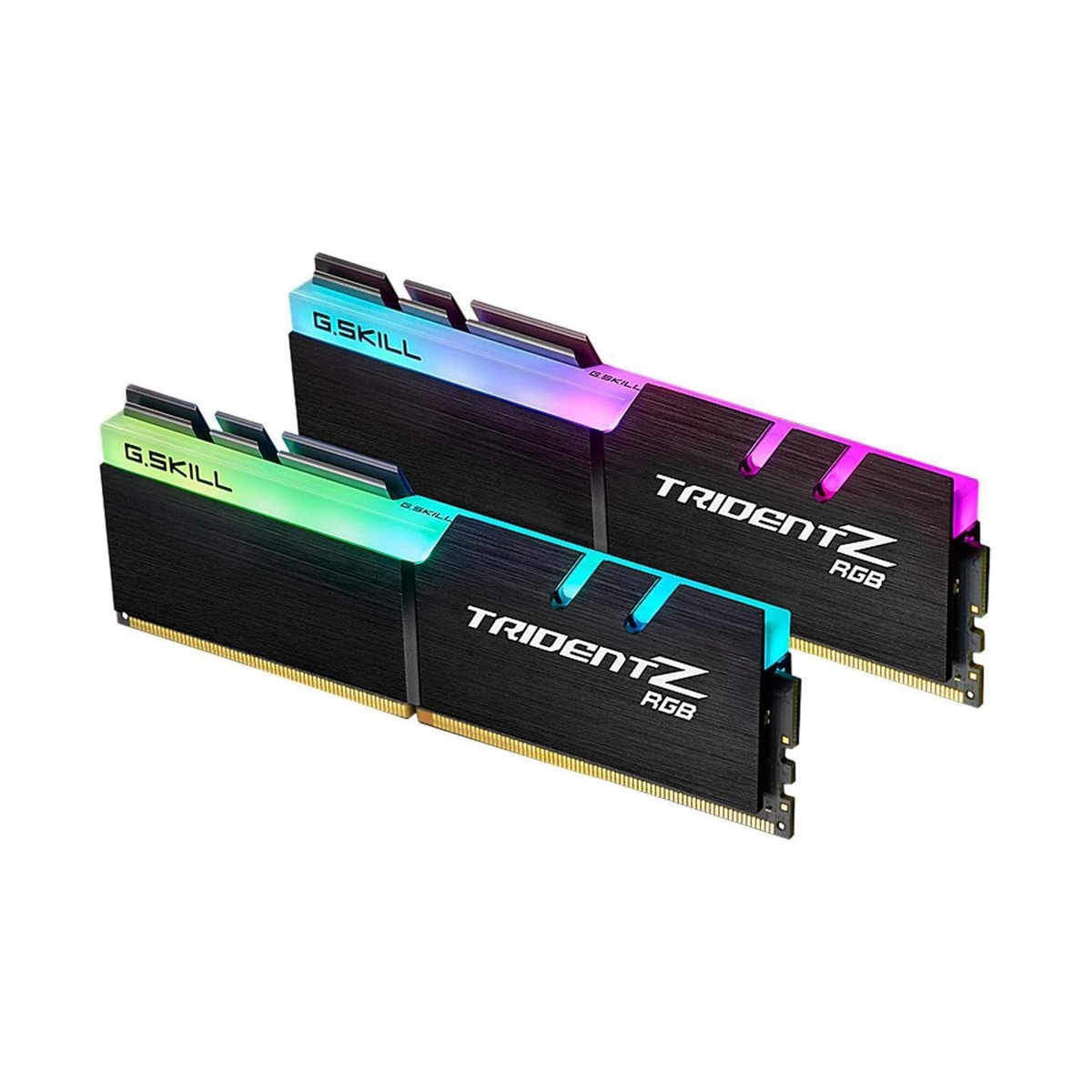 رم استوک دسکتاپ DDR4 دو کاناله 3200 مگاهرتز CL16 جی اسکیل مدل F4-3200C16D-16GTZRX RGB ظرفیت 16 گیگابایت
